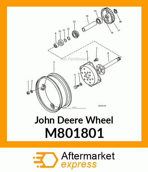 WHEEL W10 X 24 M801801