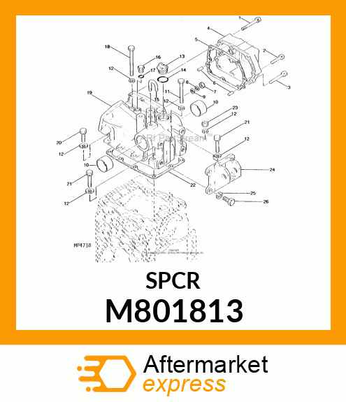 SPACER, SPACER M801813