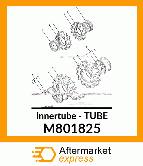 Tube M801825