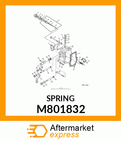 Spring M801832