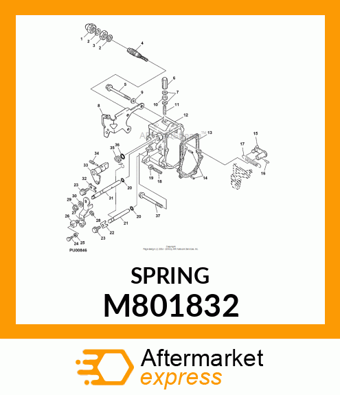 Spring M801832