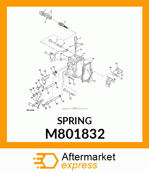 Spring M801832