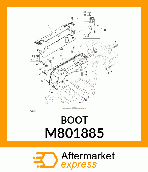 GROMMET M801885