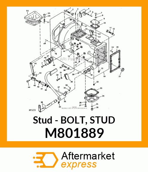 Stud - BOLT, STUD M801889