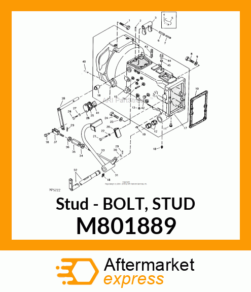 Stud - BOLT, STUD M801889