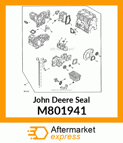 OIL SEAL M801941