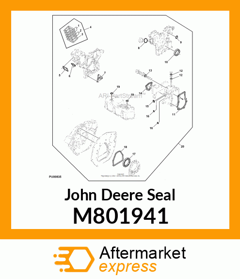 OIL SEAL M801941