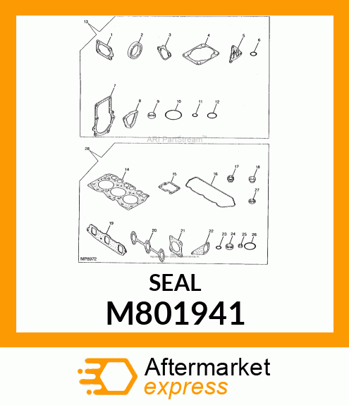 OIL SEAL M801941