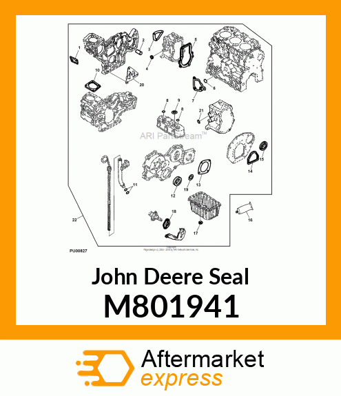 OIL SEAL M801941