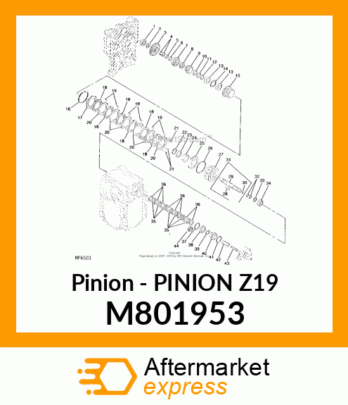 Pinion M801953