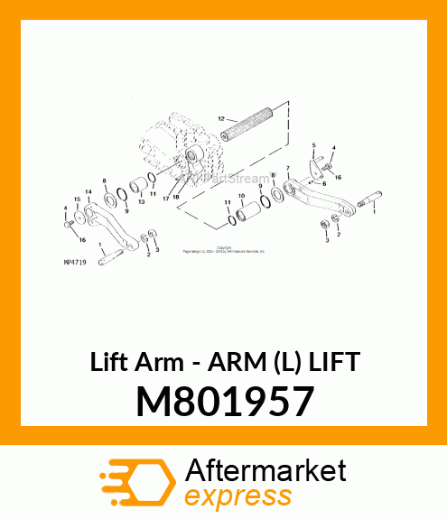 Lift Arm M801957