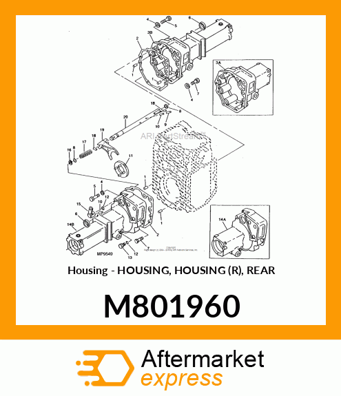 Housing M801960