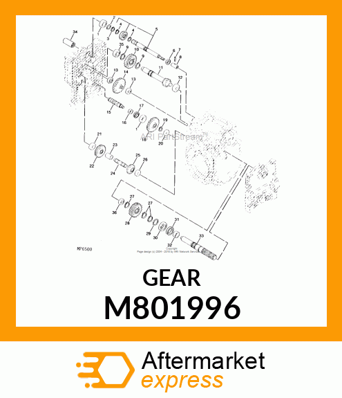 Pinion Z=21 M801996