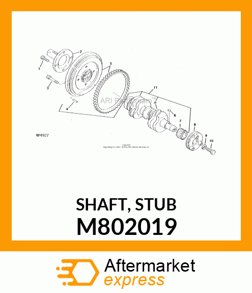 Shaft M802019