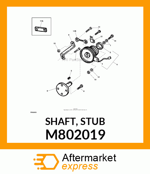 Shaft M802019