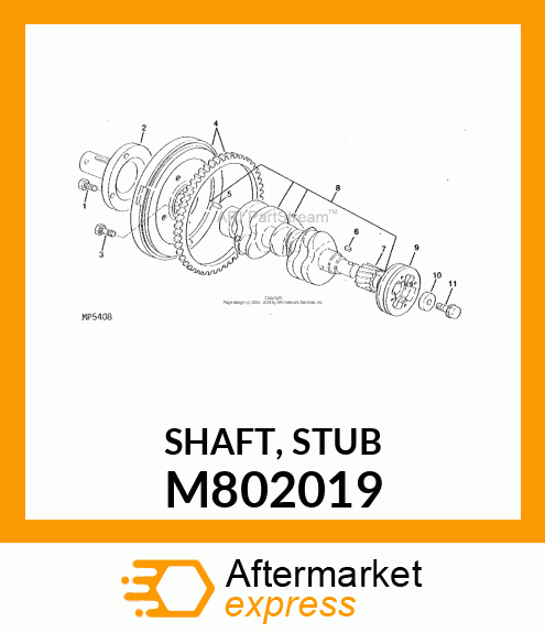 Shaft M802019