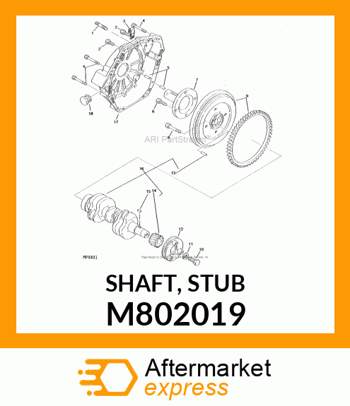 Shaft M802019