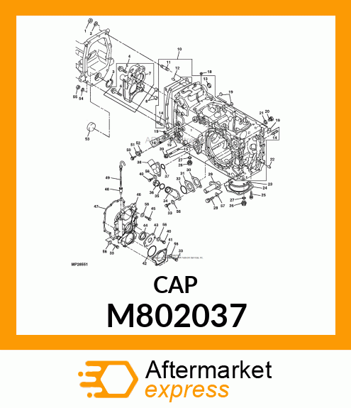 CAP, CAP, SEALING 30 M802037