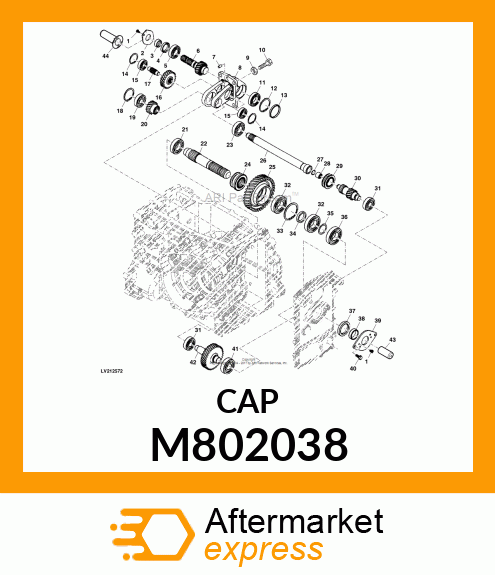 CAP, SEALINGS 55 M802038