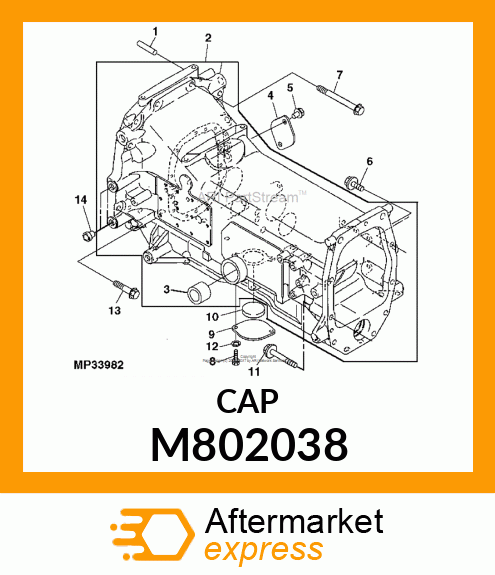 CAP, SEALINGS 55 M802038