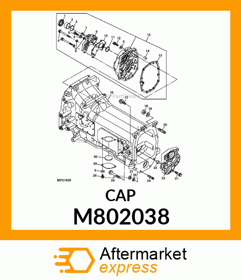 CAP, SEALINGS 55 M802038