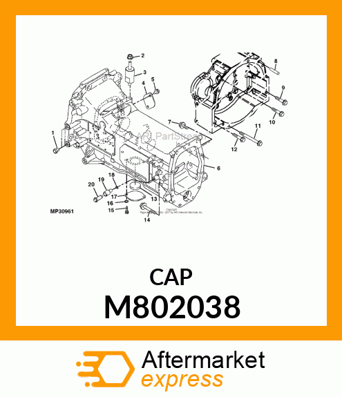 CAP, SEALINGS 55 M802038