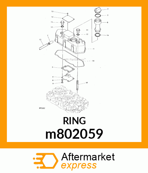 GASKET, BONNET m802059