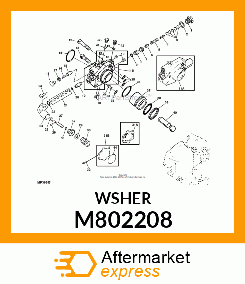 Washer M802208