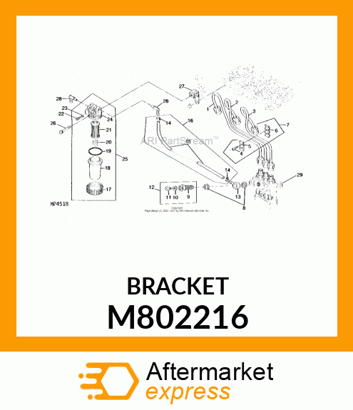 Bracket M802216