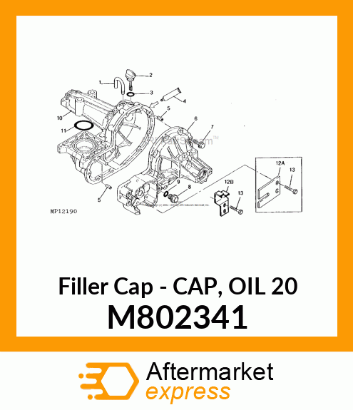 Filler Cap - CAP, OIL 20 M802341