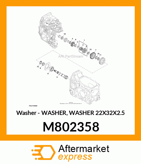 Washer M802358
