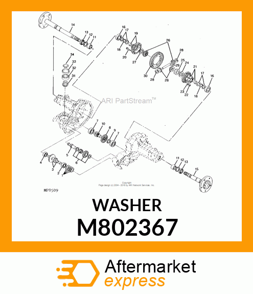 Washer M802367