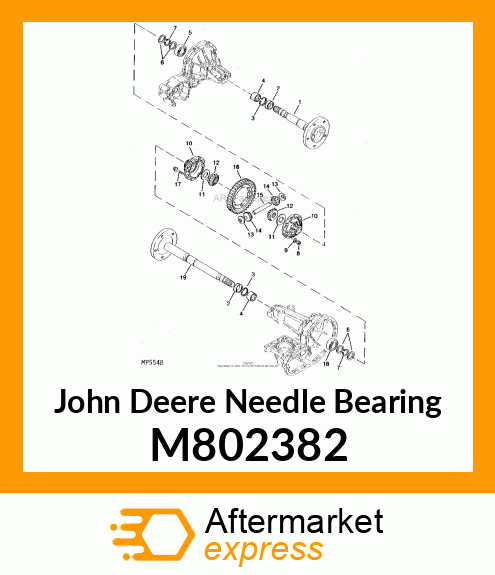 BEARING, NEEDLE M802382