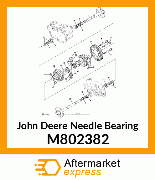 BEARING, NEEDLE M802382