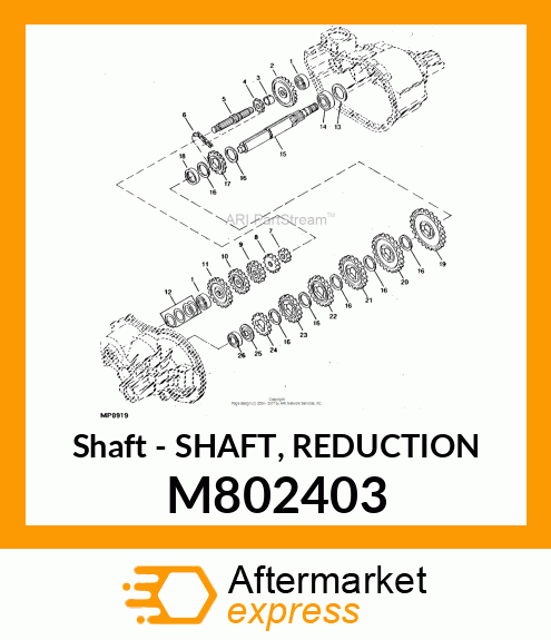 Shaft M802403