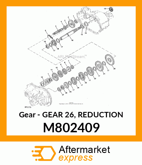 Gear M802409