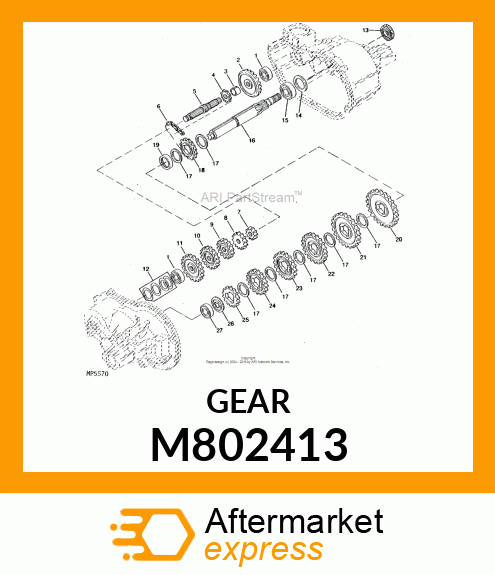 Chain Sprocket M802413