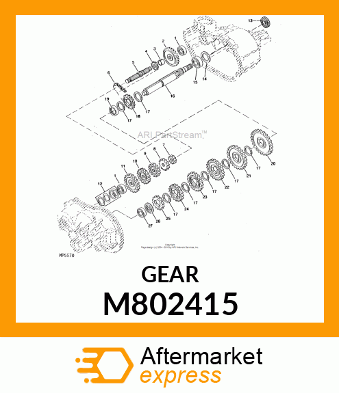 Gear M802415