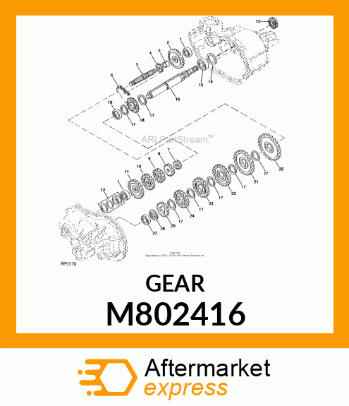 Gear M802416