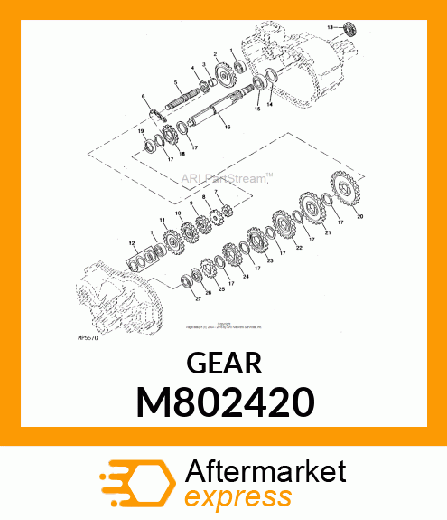 Gear M802420