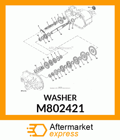 Washer M802421