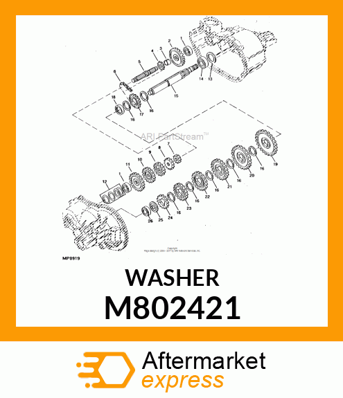 Washer M802421