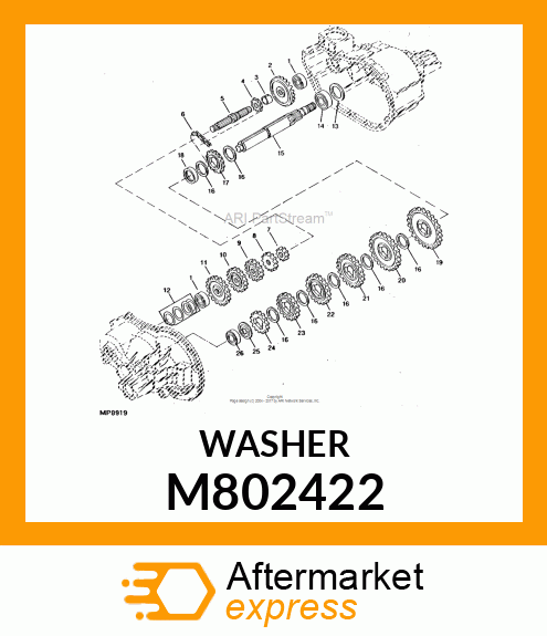 Washer M802422