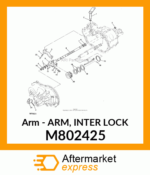 Arm Inter Lock M802425