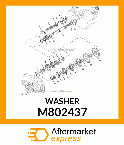 Washer M802437