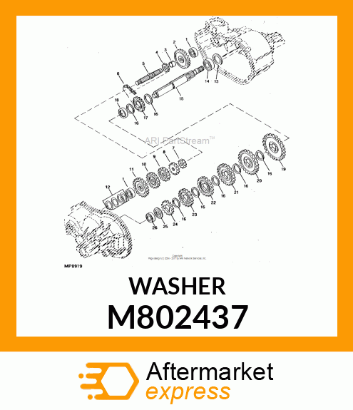 Washer M802437