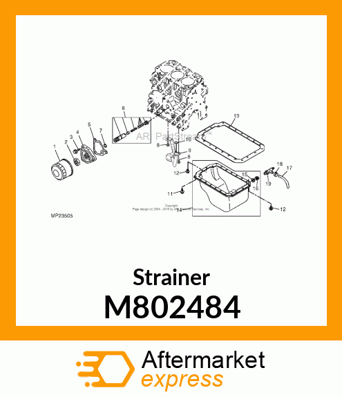 Strainer M802484