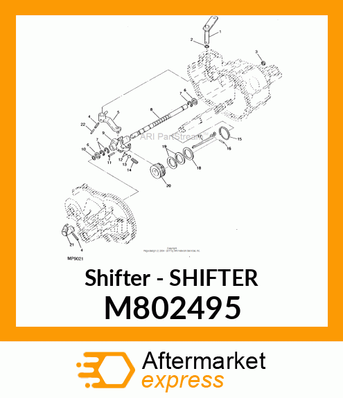 Shifter M802495