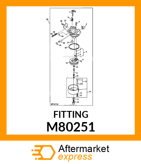 Fitting M80251