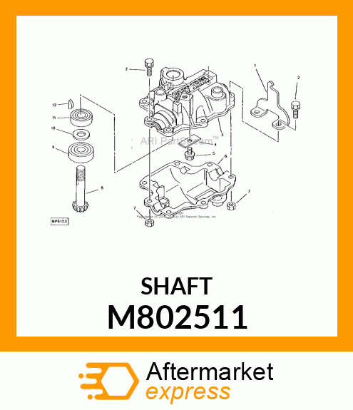 SHAFT,INPUT M802511